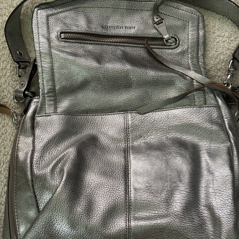 Aimee Kestenberg 5th Avenue Convertible Shoulder Bag-color: Pewter - Picture 5 of 13